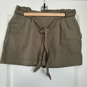 American Eagle Linen Blend Skirt